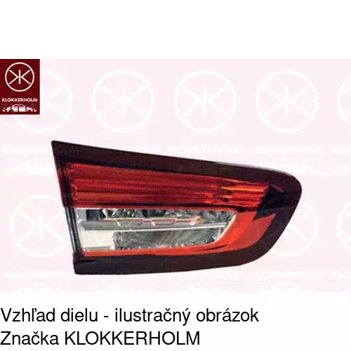 Zadné svetlo POLCAR 23G1883U