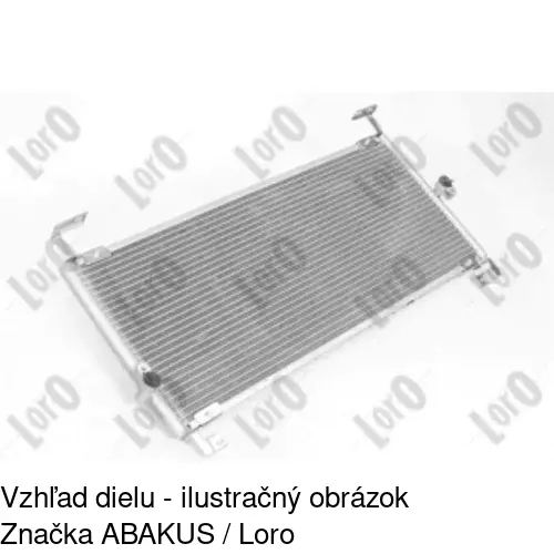 Chladiče klimatizácie POLCAR 2402K8B1