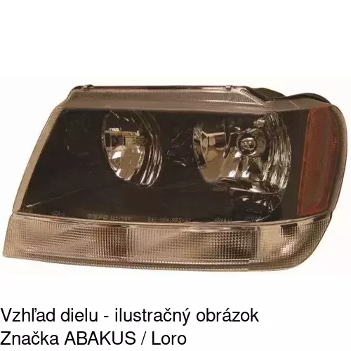 Hlavný reflektor POLCAR 240610-2