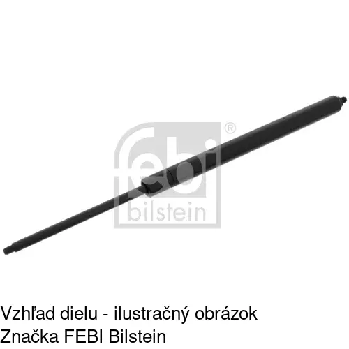 Plynová pružina 2406AB1 /POLCAR/ - obr. 1