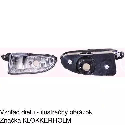 Hmlové svetlo - predné 245029-1 /POLCAR/ - obr. 1
