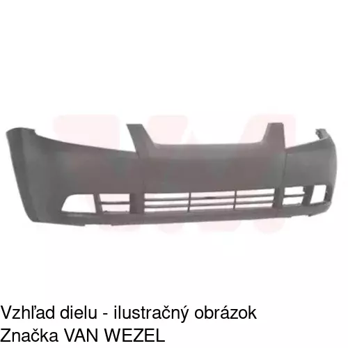 Predný nárazník 250007-2 /POLCAR/ - obr. 1