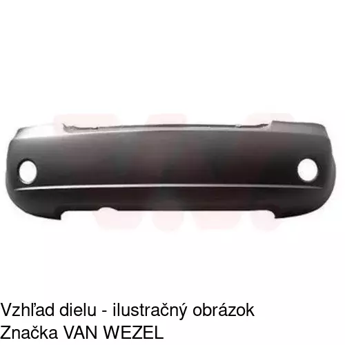 Zadný nárazník 250196 /POLCAR/ - obr. 1