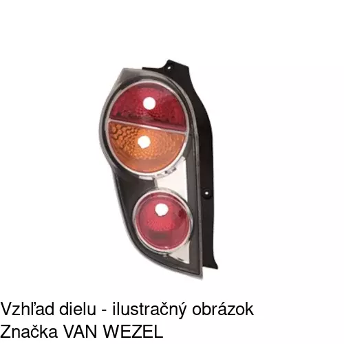 Zadné svetlo 2502870E /POLCAR/ - obr. 3