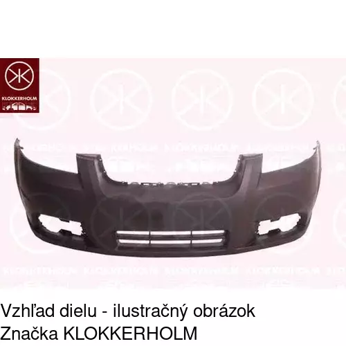 Predný nárazník POLCAR 250407-1