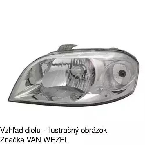 Hlavný reflektor 2504090E /POLCAR/ - obr. 3