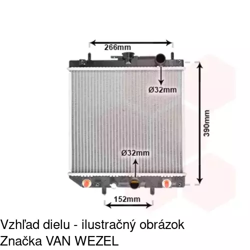 Chladiče vody 260208-3 /POLCAR/ - obr. 1