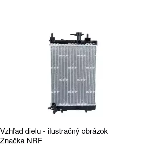 Chladiče vody POLCAR 2609081K