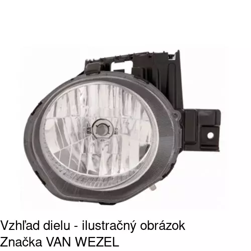 Hlavný reflektor 2713100E /POLCAR/ - obr. 5
