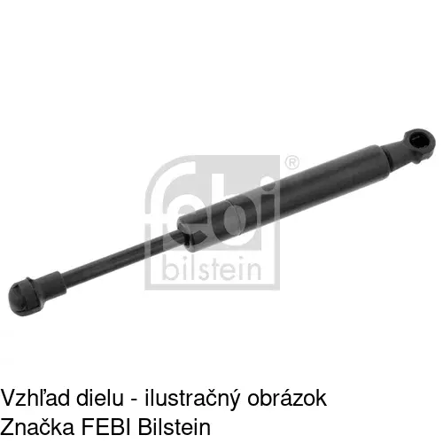Plynová pružina 2746AB /POLCAR/ - obr. 1