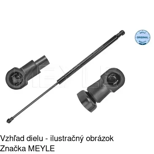 Plynová pružina 2759AB /POLCAR/ - obr. 1