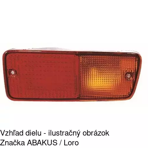Zadné svetlo 2775875E /POLCAR/ - obr. 1