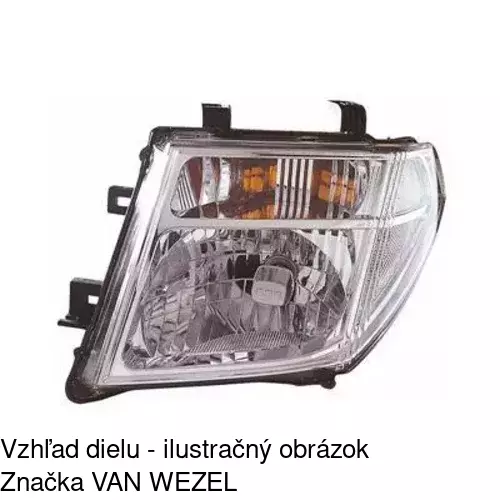 Hlavný reflektor 278209-E /POLCAR/ - obr. 4