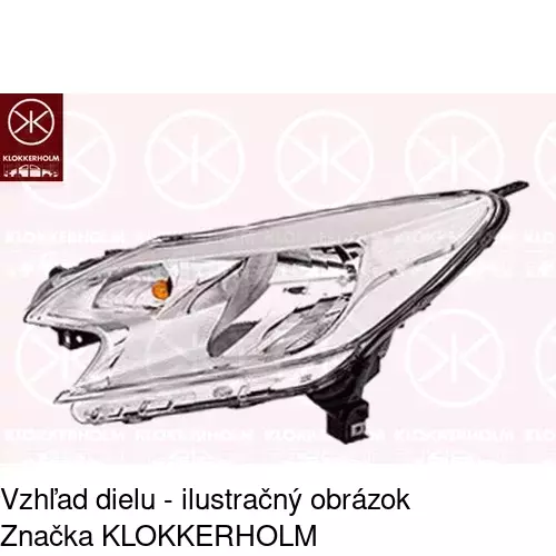 Hlavný reflektor POLCAR 27L110-V