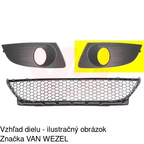 Rámik hmlového svetla 280127-1 /POLCAR/ - obr. 1