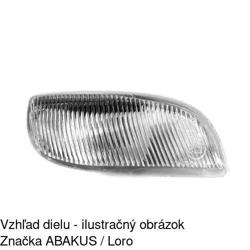 Bočná smerovka 28B1205E /POLCAR/ - obr. 2