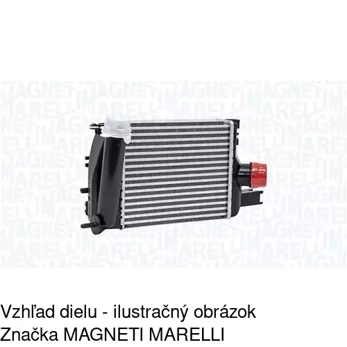 Chladiče vzduchu (Intercoolery) 28B1J8-1 /POLCAR/ - obr. 1