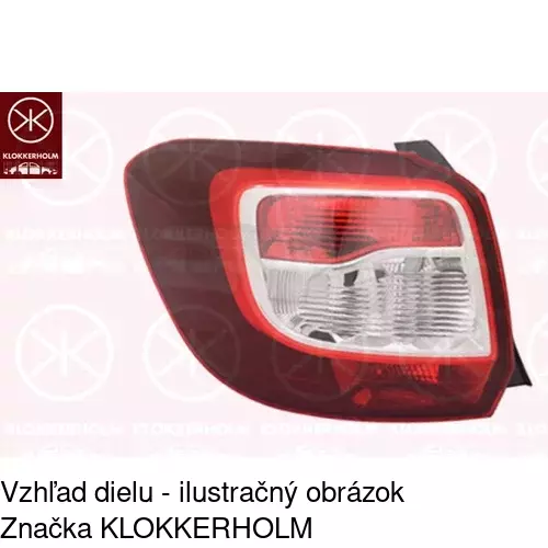 Zadné svetlo 28B2871E /POLCAR/ - obr. 1