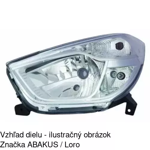 Hlavný reflektor 28M1090E /POLCAR/ - obr. 4