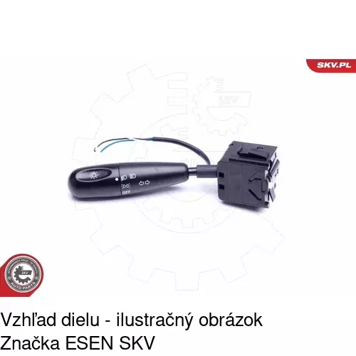Združený prepínač 2902PZS1 /POLCAR/ - obr. 4