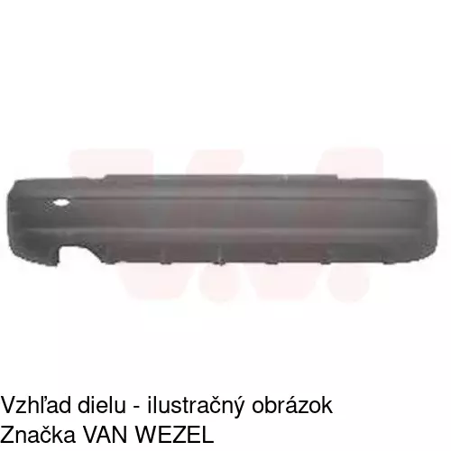 Zadný nárazník 290396 /POLCAR/ - obr. 1