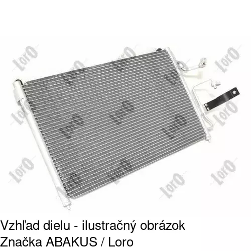 Chladiče klimatizácie POLCAR 2932K8C1