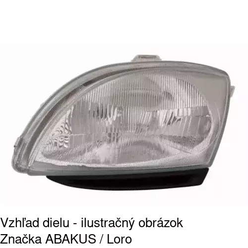 Motorček reflektora 3002098C /POLCAR/