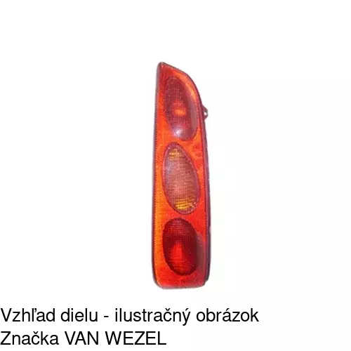 Zadné svetlo 300288-C /POLCAR/ - obr. 3