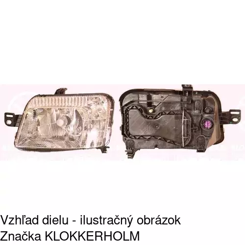 Hlavný reflektor 3003101E /POLCAR/ - obr. 2