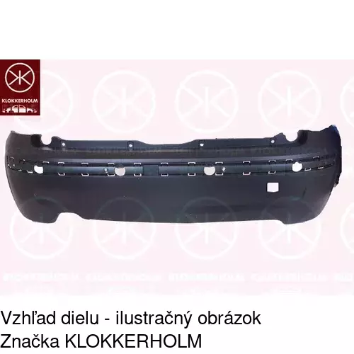 Zadný nárazník POLCAR 300396-1