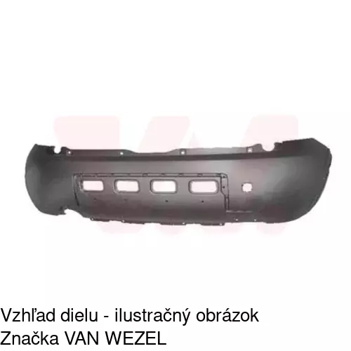 Zadný nárazník 300396-2 /POLCAR/ - obr. 1