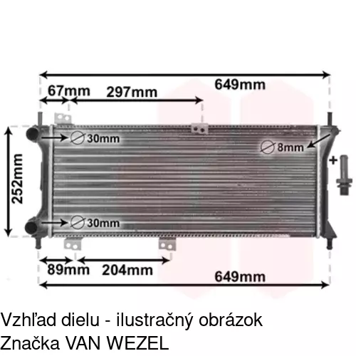 Chladiče vody 300408-3 /POLCAR/ - obr. 4
