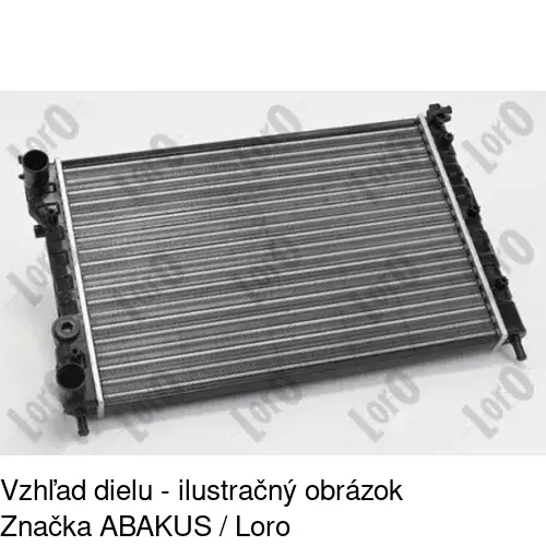Chladiče vody 300508A2 /POLCAR/ - obr. 3