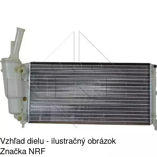 Chladiče vody 3017080X /POLCAR/ - obr. 1