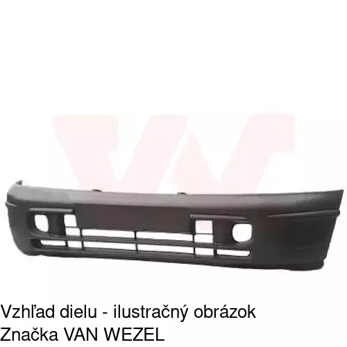 Predný nárazník 301807 /POLCAR/ - obr. 1