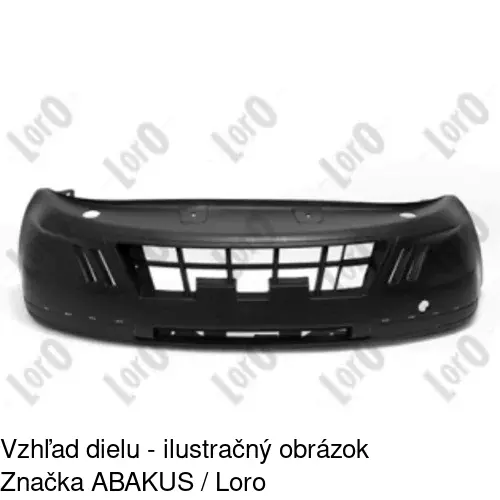Predný nárazník 302207-5 /POLCAR/ - obr. 1