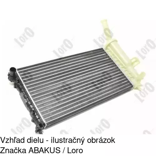 Chladiče vody 302208A1 /POLCAR/ - obr. 4