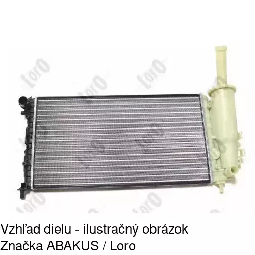 Chladiče vody 302208B6 /POLCAR/ - obr. 4