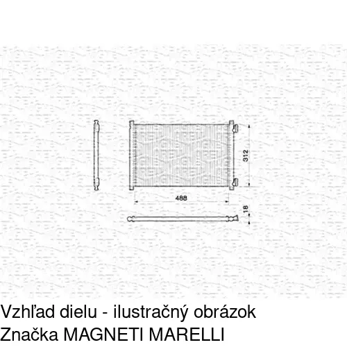 Chladiče klimatizácie POLCAR 3022K8C2