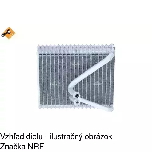 Výparník klimatizácie POLCAR 3022P8-1