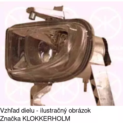 Hmlové svetlo - predné 3024290E /POLCAR/ - obr. 2