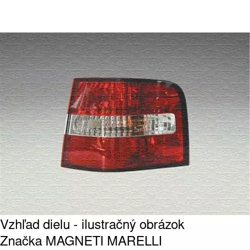 Zadné svetlo POLCAR 3030874S