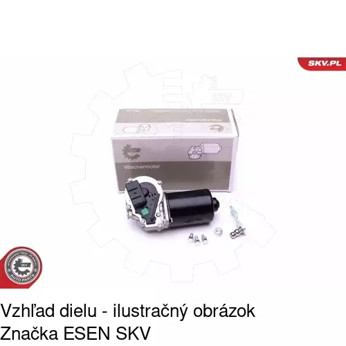 Motorček stieračov 3030SWP2 /POLCAR/ - obr. 5
