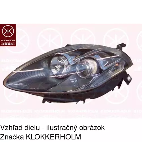 Hlavný reflektor POLCAR 3031102U