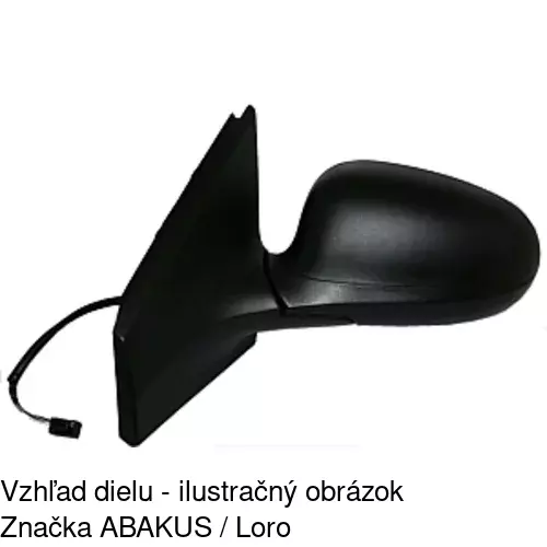 Rám vonkajšieho zrkadla 303155PM /POLCAR/ - obr. 1