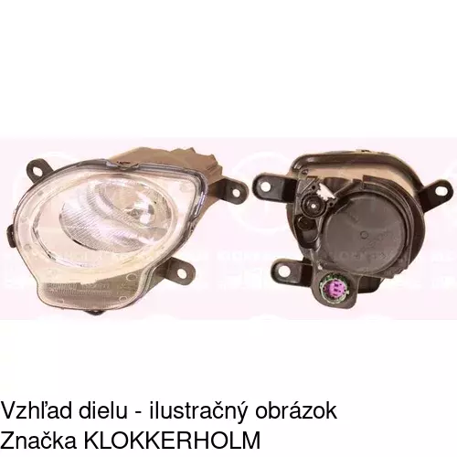 Hlavný reflektor 3035091E /POLCAR/ - obr. 2