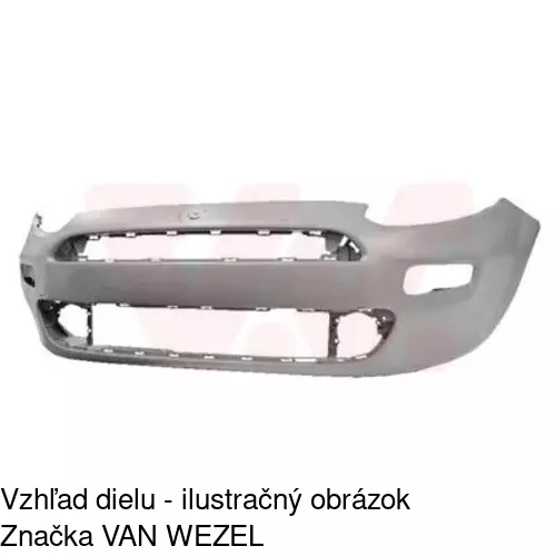 Predný nárazník 3036075J /POLCAR/ - obr. 2