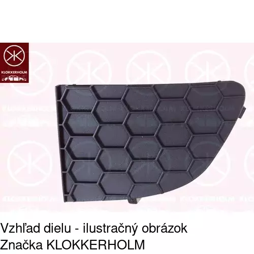 Kryt v nárazníku 30362718 /POLCAR/ - obr. 1