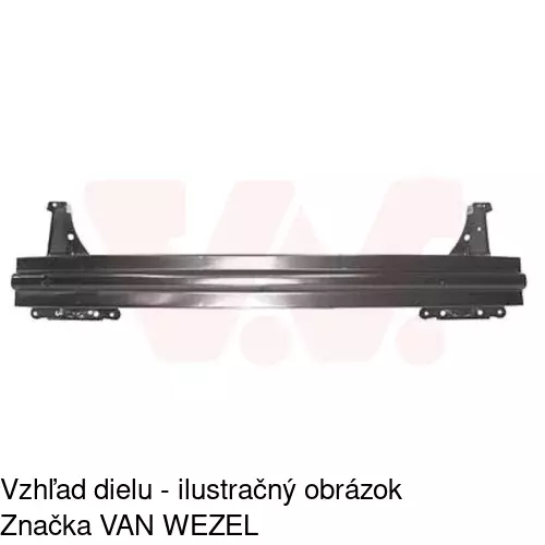 Výstuha nárazníka 304007-3 /POLCAR/ - obr. 1