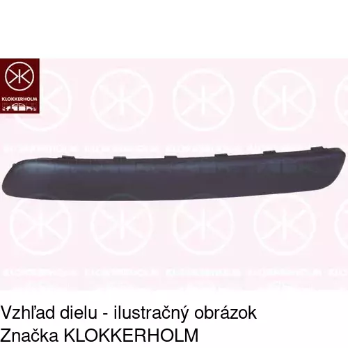 Lišta nárazníka 304407-6 /POLCAR/ - obr. 1